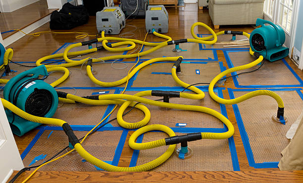 Professional Crawl Space Water Removal technician working in Lake, WV